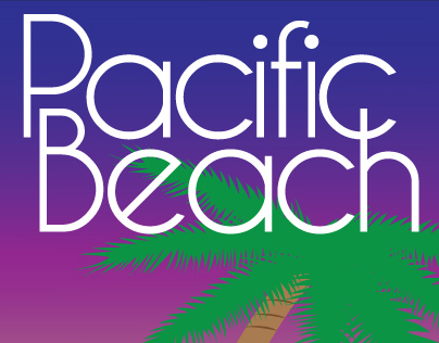 Pacific Beach Street Banner