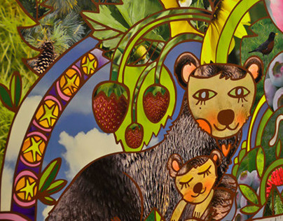 Seattle Children's Bellevue Surgery Portal Murals