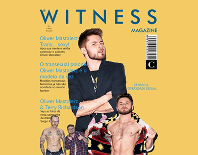 Design Gráfico: Witness Magazine