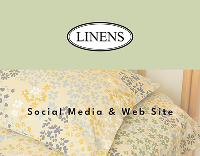 Linens Social Media & Web Site Banner