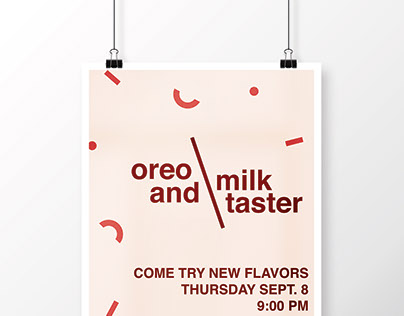 Oreo and milk tater event