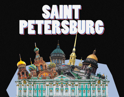 Saint Petersburg: fun poster