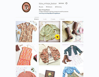 Branding | Bijou Vintage Bazaar