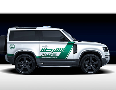2020 Land Rover Defender Dubai Police