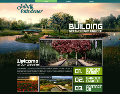 Gardener - Website Design