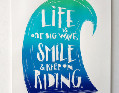 Life is one big wave