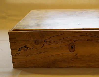 Spalted Holly Writing Case