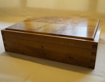Reclaimed Oak Filing Box