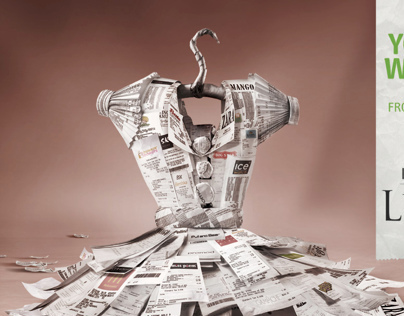 Le Mall Paper Dress