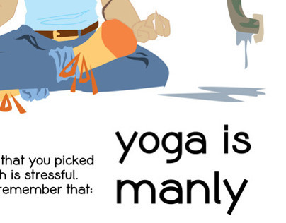 Yoga is Manly