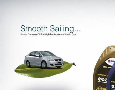 Ads for Pak Suzuki (Oil Launch)
