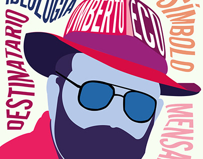 Project thumbnail - Póster Umberto Eco