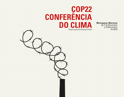 Cartaz Conferência do Clima