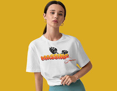 Massing Season | Gym T-Shirt Design