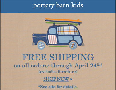 Pottery Barn Kids (Banner Ads)