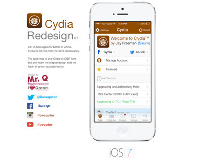 Cydia Concept iOS7 Style