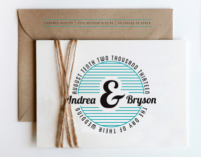 Wedding System: Andrea + Bryson