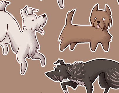 Dog Sticker Sheet