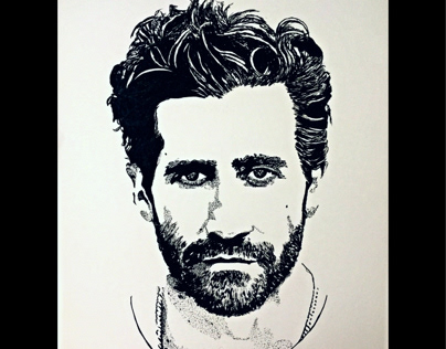 Jake Gyllenhaal Graffiti Portrait ©️2018
