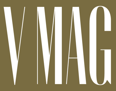 V Magazine typeface