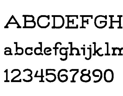 Omnimedia Typeface