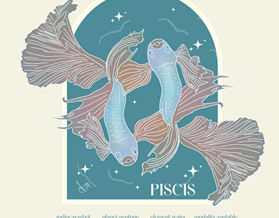 Pisces Illustration ♓️