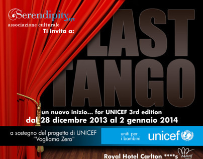 Last Tango for Unicef - Customer Serendipity Art