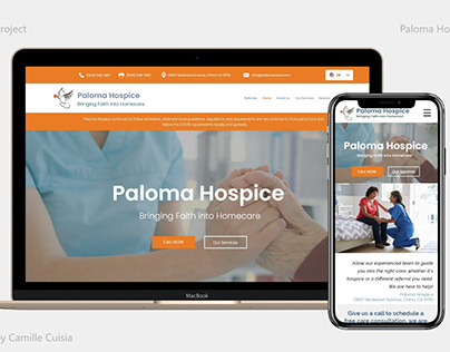Paloma Hospice Web Design