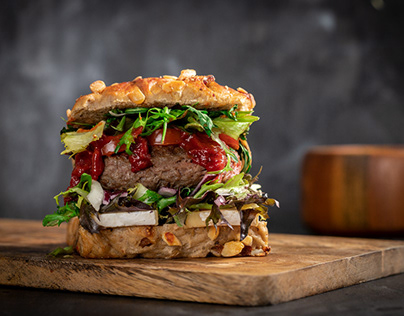 Burger and Sandwich Photography