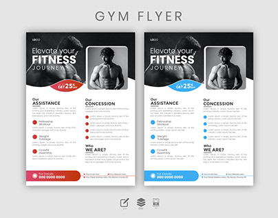 GYM OR FITNESS FLYER