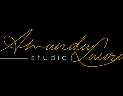 Logo e Identidade Visual - Studio Amanda Laura