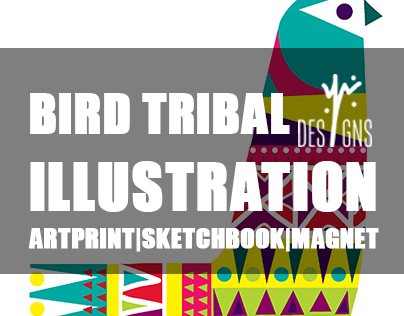 Bird Tribal Illustration
