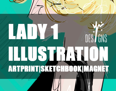 Lady 1 Illustration