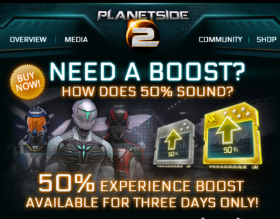 Planetside 2: Heroic Boost