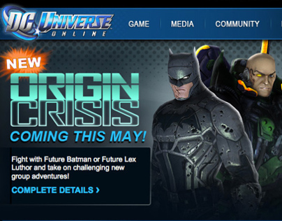 Email Campaign: DC Universe Online