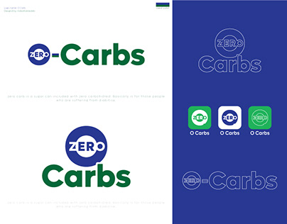 Logo Design | Branding Zero Carbs | Zero Carb Logo