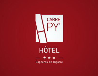 Carré Py' Hôtel identity & webdesign