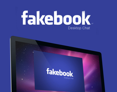 Facebook Desktop Chat Concept