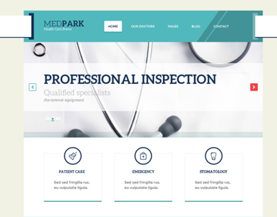 MedPark – Responsive Medical Health WordPress Theme