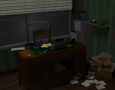 Detective Office Scene