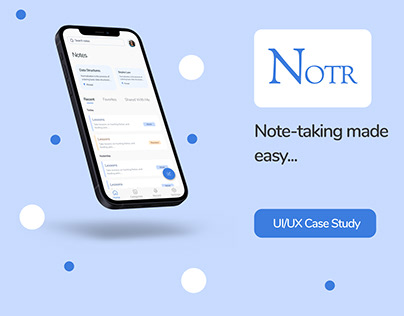 Notr Notes App