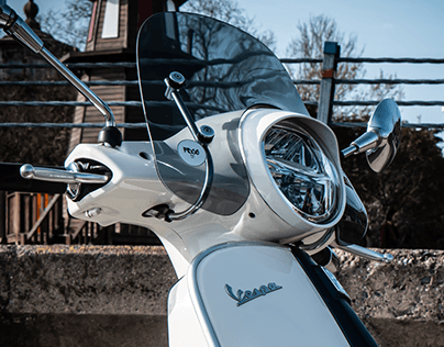 Photo shoot for FDCO Customs Vespa Yatch Club project