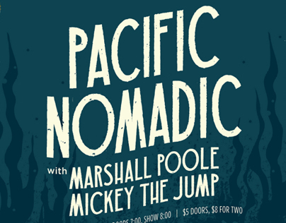 Pacific Nomadic Concert Poster