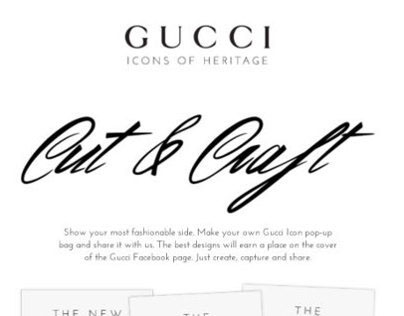 Gucci Cut & Craft Contest