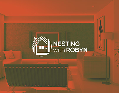 Nesting with Robyn Logo Designed by Coding Flex