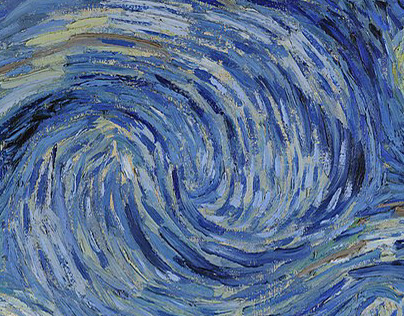 Animated "Van Gogh paintings"