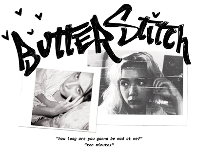 Graffiti Butter Stitch Tee