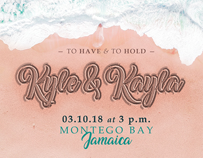 Kyle & Kayla's Wedding Invite