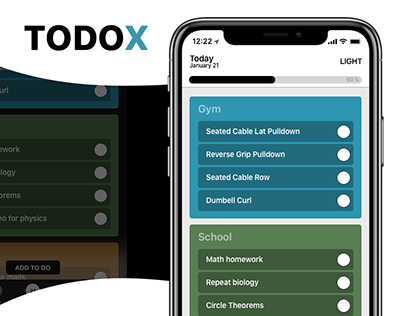 TODOX - THE BEST TO-DO LİST APP