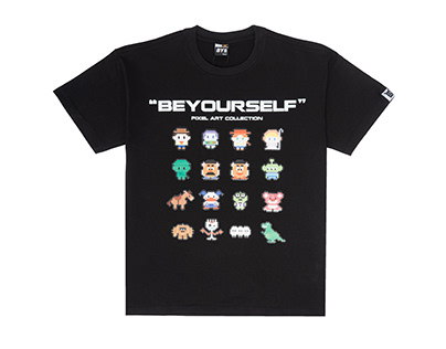 Pixel Art Collection Tee ( Be Yourself Brand )